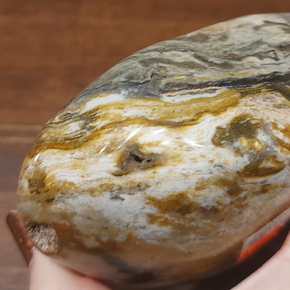 🔥 Sale 🔥 Zebra Jasper Super Chunky Heart - Final Price - Picture 7 of 13